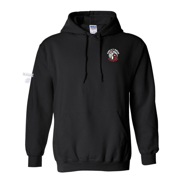 Gildan Unisex Emblem Printed Hoodie Thumbnail
