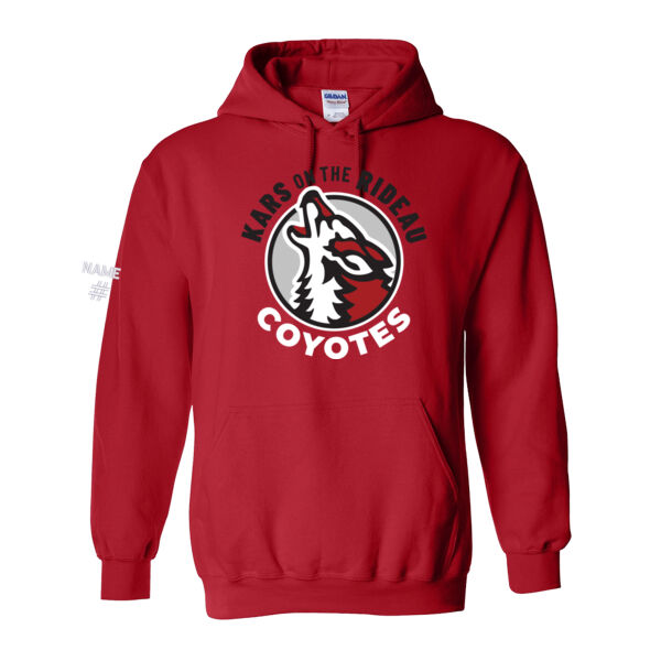 Gildan Unisex Crest Printed Hoodie Thumbnail