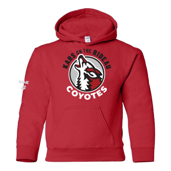 Gildan Youth Crest Printed Hoodie Thumbnail