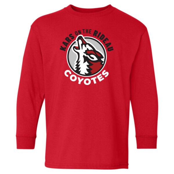 Gildan Youth Crest Printed Long Sleeve Thumbnail