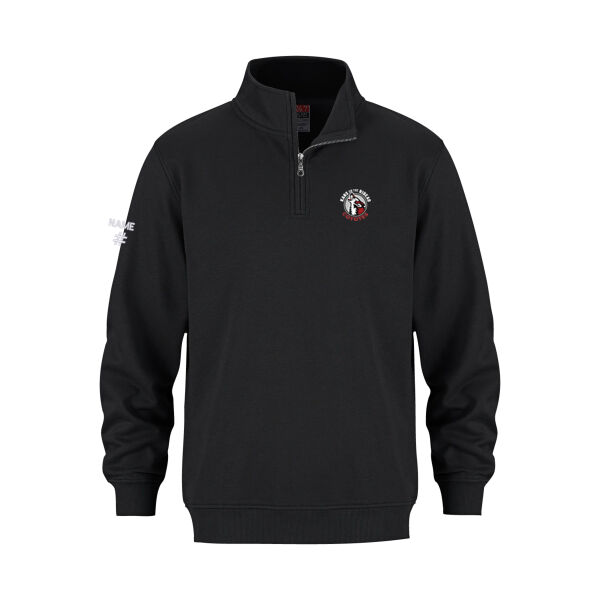 Flux Youth Emblem Printed Quarter Zip Thumbnail